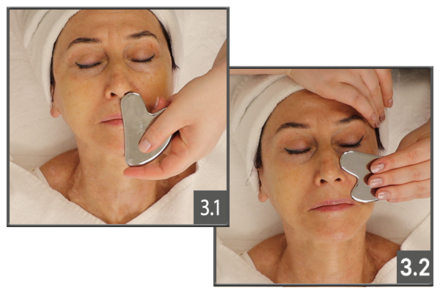 GUA SHA Schritte 3.1 und 3.2 GUA SHA Schritte 3.1 und 3.2